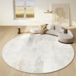 Elegant Round Area Rugs for Modern Minimalist Spaces - Image 2