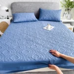 Waterproof Mattress Protector Thicken Fitted Bed Sheet Breathable & Noiseless Mattress Pad for Twin/Double/Queen/King Size Beds - Image 3