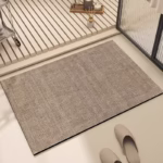 Bathroom Mat Absorbent Floor Mats Bath Carpet Soft Diatom Mud Non-slip Rug Toilet Doormat Entrance Door Tappeto Bagno Alfombra