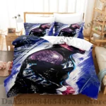 2025 Jey USO Bedding Set Single Twin Full Queen King Size Bed Set Adult Kid Bedroom Duvetcover Sets Anime Bed Sheet Set - Image 3