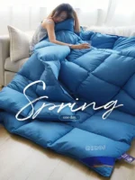 Luxury Brand Goose Down Duvet Blanket Double Bed Comforter Four Seasons Quilt Thick Warm Winter Quilt Single King Size Bed Duvet - Image 3