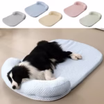 Breathable Non-Slip Pet Dog Kennel Cushion Cat Sleeping Sofa Summer Cat Nest Cooling Small Dog Bed Mat Comfortable for Large Dog