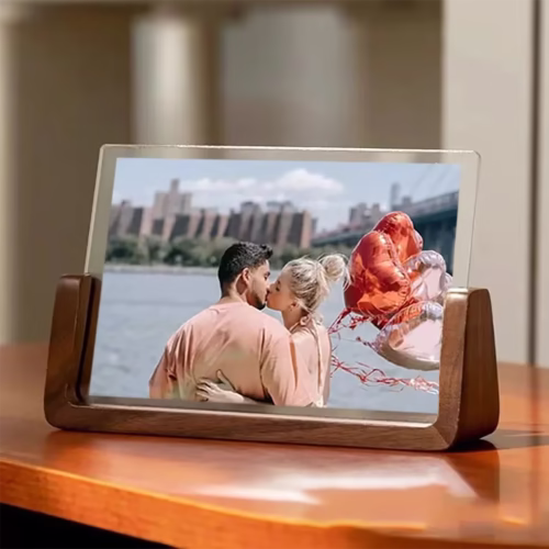 Timeless Walnut & Beech Photo Frames – Perfect Memory Displays