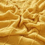 Green Oversized Throw Blanket Textured Solid Soft Sofa Couch Decorative Knitted Blanket Cozy Farmhouse Gift Sofa Bed Blankets - Image 5