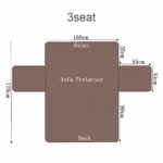 Sofa Cover Quilted Anti-wear Couch Cover for Dog Pet Kids Recliner Armchair Furniture Slipcovers 1/2/3 Seater Protect - Image 4