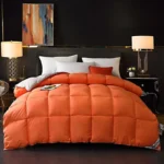 95% Goose Down Duck Duvet Quilted Warm Comfortable Cotton Quilt King Queen Full Size Hotel Duvet Comforter Winter Throw Blanket - Image 3