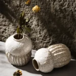 OasinGourd Shape Vase Ceramic Flowerpot Retro Objects Home Living Room Desktop Decoration Accessories Boho Modern Art Nordic - Image 4