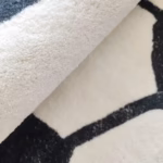 Imitation Cashmere Round Floor Mat Football Small Carpet Baby Room Bedroom Living Room Bathroom Carpet Children Crawling Mat - Image 5