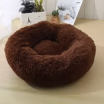 Home Plush Pet Nest Winter Cat Nest Dog Nest Warm Detachable and Washable Round Cat Nest Pet Bed Seasonal Universal Decoration - Image 6