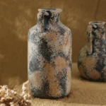 Home Decoration Ceramic Vase 25.8CM High Vintage Style Vases For Flowers Ceramics & Pottery Flower Bottle - Image 2