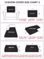 1pc Jacquard Sofa Seat Cushion Cover Chair Cover Stretch Washable Removable Slipcover 1/2/3/4 Seat Polar Fleece Sofa Protector - Image 4