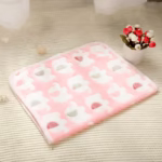 Soft Flannel Pet Blanket Dog Pad Cat Bed Mat For Puppy Dog Cat Rabbit Sofa Cushion Winter Warm Pet Cushion Cute Elephant Pattern - Image 3