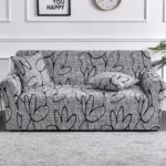 Floral Elastic Sofa Cover: Stylish Protection for Your Space - Image 4