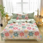 Summer Patchwork Quilt Flower Printed Quilted Bedspread for Beds Single/Queen/King Size Comforter/Duvet for Summer - Image 5