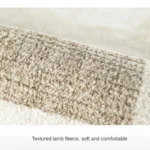 Wabi-sabi Style Living Room Decoration Round Carpet Large Area Plush Floor Mat Soft Fluffy Bedside Rug thicken Rugs for Bedroom - Image 5