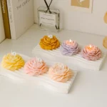 3D Peony Aromatic Candle Creative Flower Shape Aromatherapy Wedding Decor Gifts Box Valentine's Day Scented Souvenir Ornament - Image 5