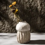 OasinGourd Shape Vase Ceramic Flowerpot Retro Objects Home Living Room Desktop Decoration Accessories Boho Modern Art Nordic - Image 3