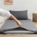 WOSTAR 360° fully enclosed with zipper mattress protector cover student baby single double bed sheet protection pad 90/150cm