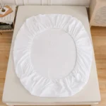 Kuup High Quality Fitted Sheet 90/180/150x200 Cm Mattress Cover Elastic Band Bed Sheet Queen King Size No Pillowcases Included - Image 5