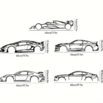 hot border metal line sports car car wall decoration hanging ornaments iron decorations Premium Iron Decorations Iron - Image 2