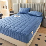 Six Sides All Inclusive Mattress Cover with Zipper Thicken Fitted Sheet Quilted Mattress Protector Pad Couple Customized Size - Image 2