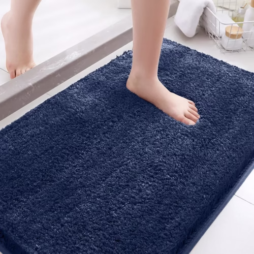 Soft Absorbent Bathroom Mat Set Non-Slip Rug with Various Sizes, Thick Comfortable Mat for Bathtub, Bathroom, Home Decoration