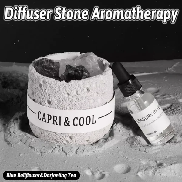 Christmas diffuser stone gift box aromatherapy souvenir indoor long-lasting flameless essential oil crystal stone fragrance gift