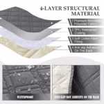 Waterproof Sofa Cover Sofa Protection Anti Slip Design Pet Friendly Sofa Cover Waterproof Sofa Cover For Dogs - Image 5