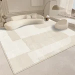 Modern Style Living Room Decoration Line Carpet Fluffy Soft Rugs for Bedroom Abstract Design Plush Rug Home Thickened Floor Mat - Image 4