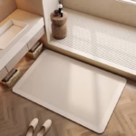 Bathroom Mat Absorbent Rug Toilet Carpet Water-absorbent Quick-drying Non-slip Floor Mats Soft Diatom Mud Area Bath Doormat - Image 3