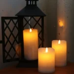 USB Rechargeable Flameless Electric Candles Moving Wick 3Pcs/Set Led Candles With Remote Home Bar Party Xmas Wedding Decoration - Image 6