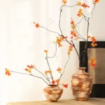OasinRustic Ceramic Vase Textured Pottery Centerpieces Kitchen Bathroom Mantel Bedroom Living Room Home Decoration Objects - Image 6