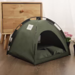 Pet Tent Bed Cats House Supplies Products Accessories Warm Cushions Furniture Sofa Basket Beds Winter Clamshell Kitten Tents Cat - Image 5