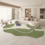 Large Area Rugs for Bedroom Nordic Living Room Decoration Shaped Carpet Irregular Plush Lounge Rug Thickened Washable Floor Mat - Image 4