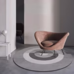 Nordic Style Rugs for Bedroom Light Luxury Living Room Decoration Round Carpet Home Fluffy Soft Rug Thick Plush Lounge Floor Mat - Image 2