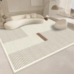 Modern Style Living Room Decoration Line Carpet Fluffy Soft Rugs for Bedroom Abstract Design Plush Rug Home Thickened Floor Mat - Image 2