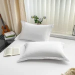 Solid Brushed Bed Sheet Set,Premium Fitted Sheet and Pillowcases,Soft Sateen Finish for Luxurious Comfort,Easy Care - Image 5