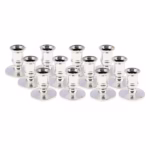 2/4pcs Traditional Shape Taper Standard Plastic Candle Holders Candlestick Wedding Dinner Decor for Electronic Candles ForParty - Image 5