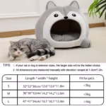 Very Soft Cat Bed Pet Basket Cat House Sofa Small Dog Lounger Cushion Kittens Cave Puppy Mat House Tent Bed Supplies For Cats - Image 3