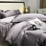 Svetanya Pure Egyptian Cotton Bedding Sets Bed Linens Solid Color Sheet Pillowcase Duvet Cover Queen King Underwear - Image 4