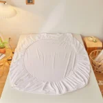 Fitted Bed Sheet Luxury Egyptian Pure Cotton Mattress Cover Bedspreads Elastic Bed Linens Soft Bedsheet (Pillowcase Can Order) - Image 4