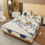 Waterproof Mattress Cover Custom Size Fitted Sheet Dust-proof Mattress Protector Six-Sided All Inclusive With Zipper Bed Cover - Image 4