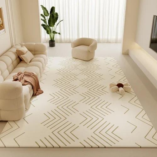 Luxurious Plush Area Rug for Cozy Bedroom & Living Room Decor