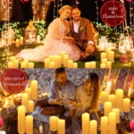 6-120Pcs LED Pillar Candles Battery Powered Flameless Candles Wedding Concert Flickering Candle for Home Decor/Party Supplies - Image 5