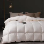 2025 New Luxurious High-quality Golden edge nice white duvets comforter Goose Down Quilts 95% up to the standard light warm very - Image 2