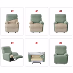 Jacquard Stretch Recliner Sofa Covers Elastic Split Armchair Chair Cover Non-Slip Chairs Slipcovers for Living Room - Image 6