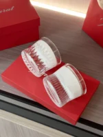 Luxury Gifts Home Decoration Aromatherapy Fragrance Candles Container Resembling Artwork Vertical Diamond Patterned Glass - Image 3