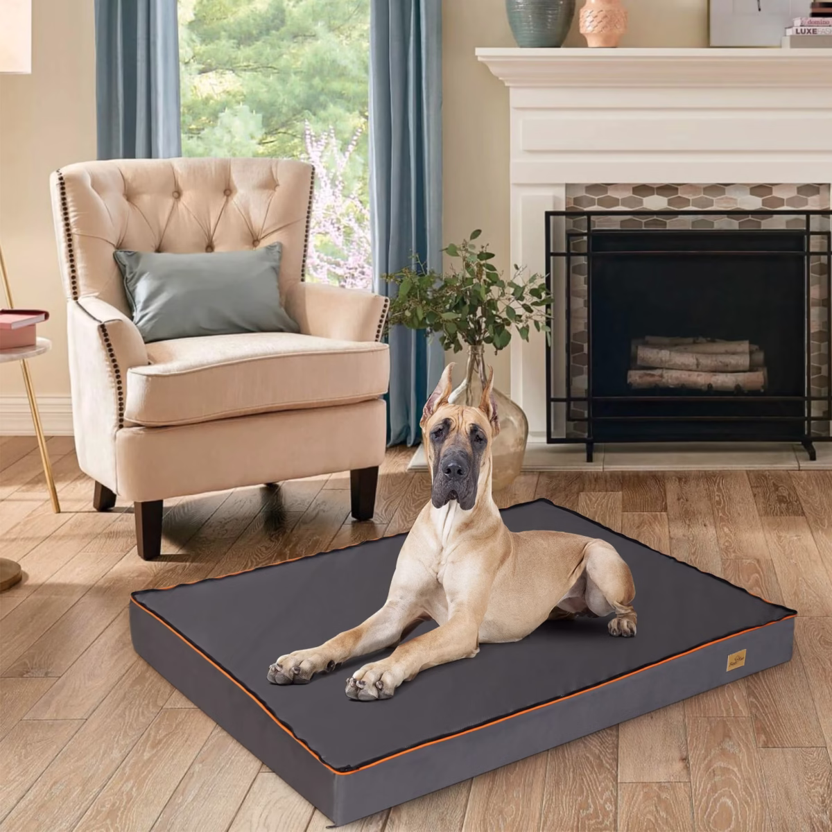 Dog Bed M L Xl 2Xl 3Xl Waterproof Orthopedic Pet Bed Cushion For Indoor Dog Crate Kennels Mat With Washable Cover - Image 3