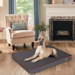 Dog Bed M L XL 2XL 3XL Waterproof Orthopedic Pet Bed Cushion for Indoor Dog Crate Kennels Mat with Washable Cover - Image 3