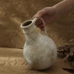 Retro And Nostalgic Handmade Ceramic Vases 20.5CM Home Decoration Vase Table Decoration and Accessories - Image 2